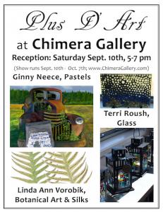 Ginny Participates In Upcoming Chimera Show 